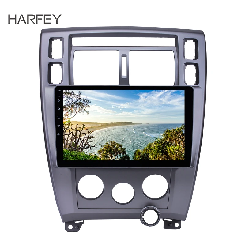 Фото Автомагнитола Harfey мультимедийный проигрыватель на Android 9 1 10 дюйма для Hyundai Tucson LHD