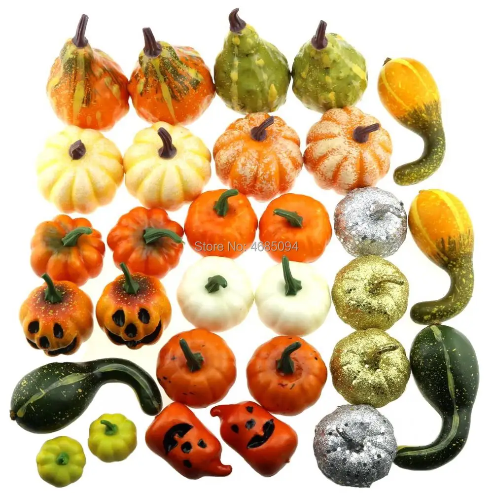 Gresorth 30pcs MINI Fake Pumpkins Decoration Artificial Vegetable Kitchen Halloween Play Food Display
Gresorth 30pcs MINI Fake Pumpkins Decoration Artificial Vegetable Kitchen Halloween Play Food Display