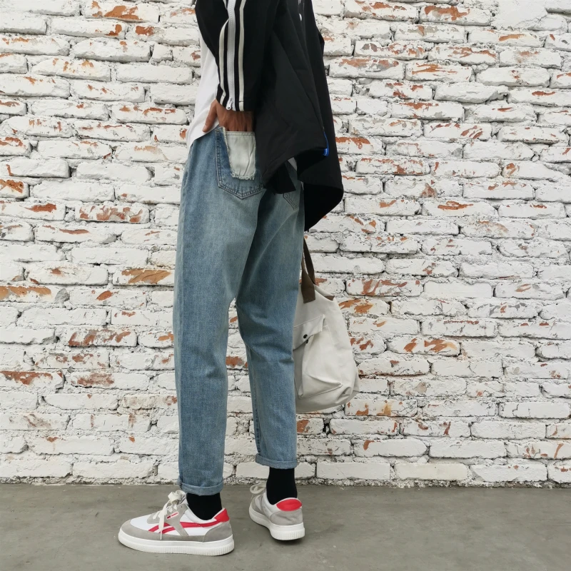 2019 Summer Men's Stretch Slim Fit Male Street Skinny Classic Jeans Straight Full Length Casual Pants Biker Denim Trousers 28-34
2019 Summer Men's Stretch Slim Fit Male Street Skinny Classic Jeans Straight Full Length Casual Pants Biker Denim Trousers 28-34