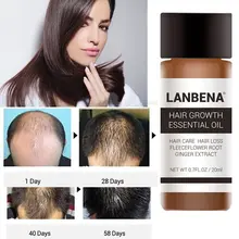LanBeNA мощный эфирное масло для роста волос продукты против