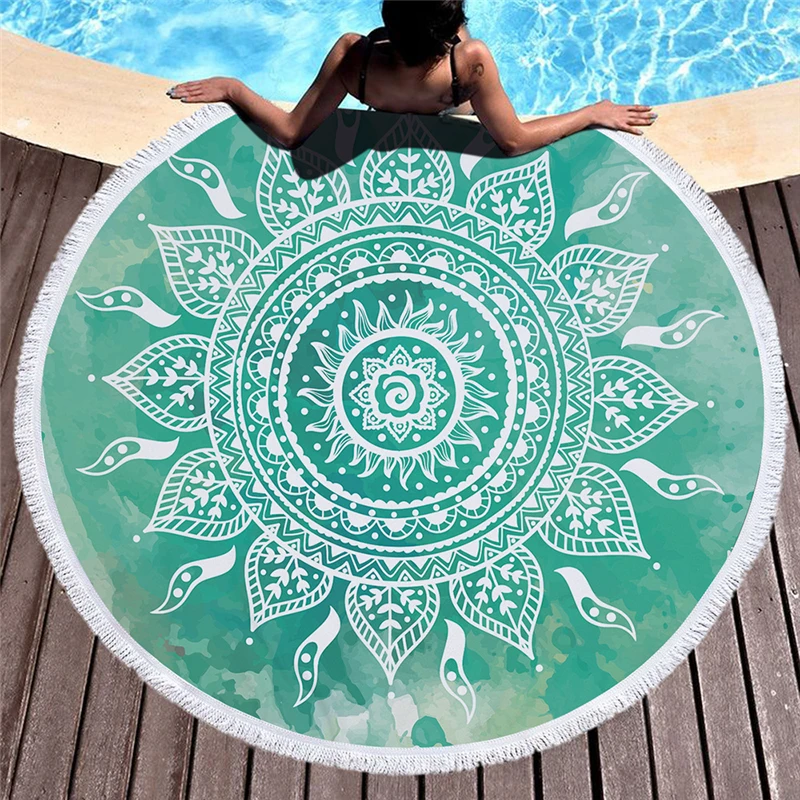Mandala Microfiber Luxury Pink Beach Towel for Adult Yoga Mat Tassels Bohemia Large Round Towel Cotton 150cm Tapestry Home Decor
Mandala Microfiber Luxury Pink Beach Towel for Adult Yoga Mat Tassels Bohemia Large Round Towel Cotton 150cm Tapestry Home Decor