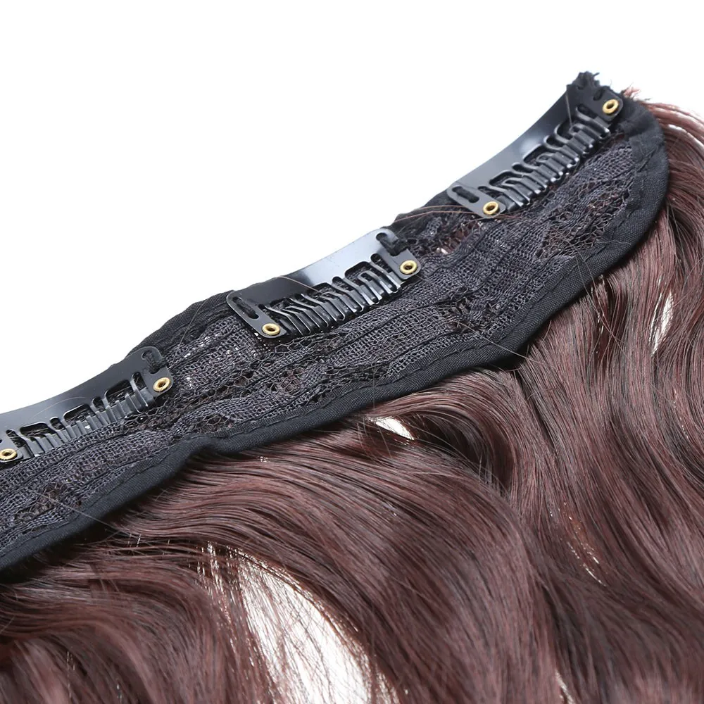 24'' 60cm Long Curly Hair Extension Corn Women Waving Hairs 5 Clips in Hair Extensions
24'' 60cm Long Curly Hair Extension Corn Women Waving Hairs 5 Clips in Hair Extensions