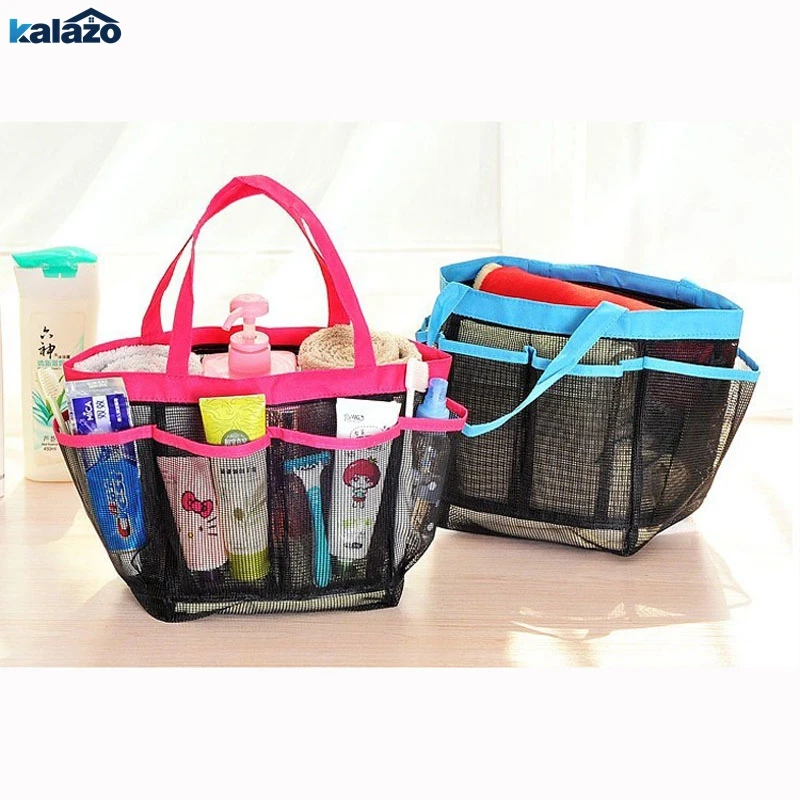 Portable Quick Dry Shower Caddy Tote Bag Hanging Toiletry Mesh Bag with 8 Pocket Bathrooms Organizer for Dorm/Gym/Camp/Travel
Portable Quick Dry Shower Caddy Tote Bag Hanging Toiletry Mesh Bag with 8 Pocket Bathrooms Organizer for Dorm/Gym/Camp/Travel