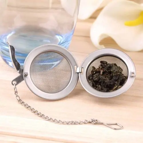 Практичный чай мяч сито для специй сетка Infuser фильтр из нержавеющей стали