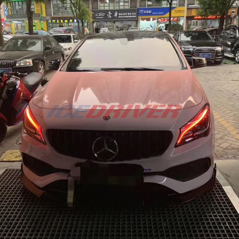 Icedriver для Mercedes Benz CLA class DRL Красный Синий Зеленый светодиодные панели 2016 2019 дневные