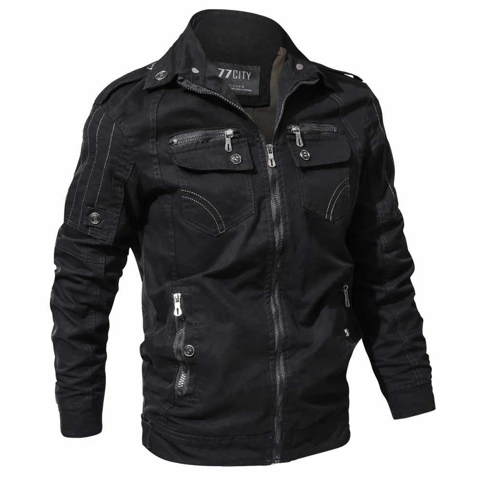 Spring Autumn Man Leisure Time Pure Cotton Uniform Jacket Outdoors hiking walking camping riding Working Clothes Loose Coat
Spring Autumn Man Leisure Time Pure Cotton Uniform Jacket Outdoors hiking walking camping riding Working Clothes Loose Coat