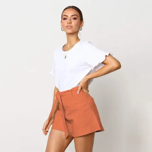 Women Shorts 2019 New Summer Women Casual Loose Short Pants Lace Up High Waist Solid Shorts Hot Shorts
Women Shorts 2019 New Summer Women Casual Loose Short Pants Lace Up High Waist Solid Shorts Hot Shorts