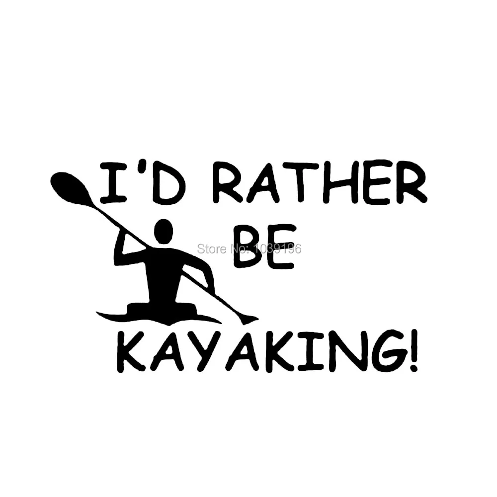 10 x Funny Car Styling I'd rather be kayaking With Paddle Auto Decal Cartoon Car Sticker Bumper Body Decal Creative Vinyl
10 x Funny Car Styling I'd rather be kayaking With Paddle Auto Decal Cartoon Car Sticker Bumper Body Decal Creative Vinyl