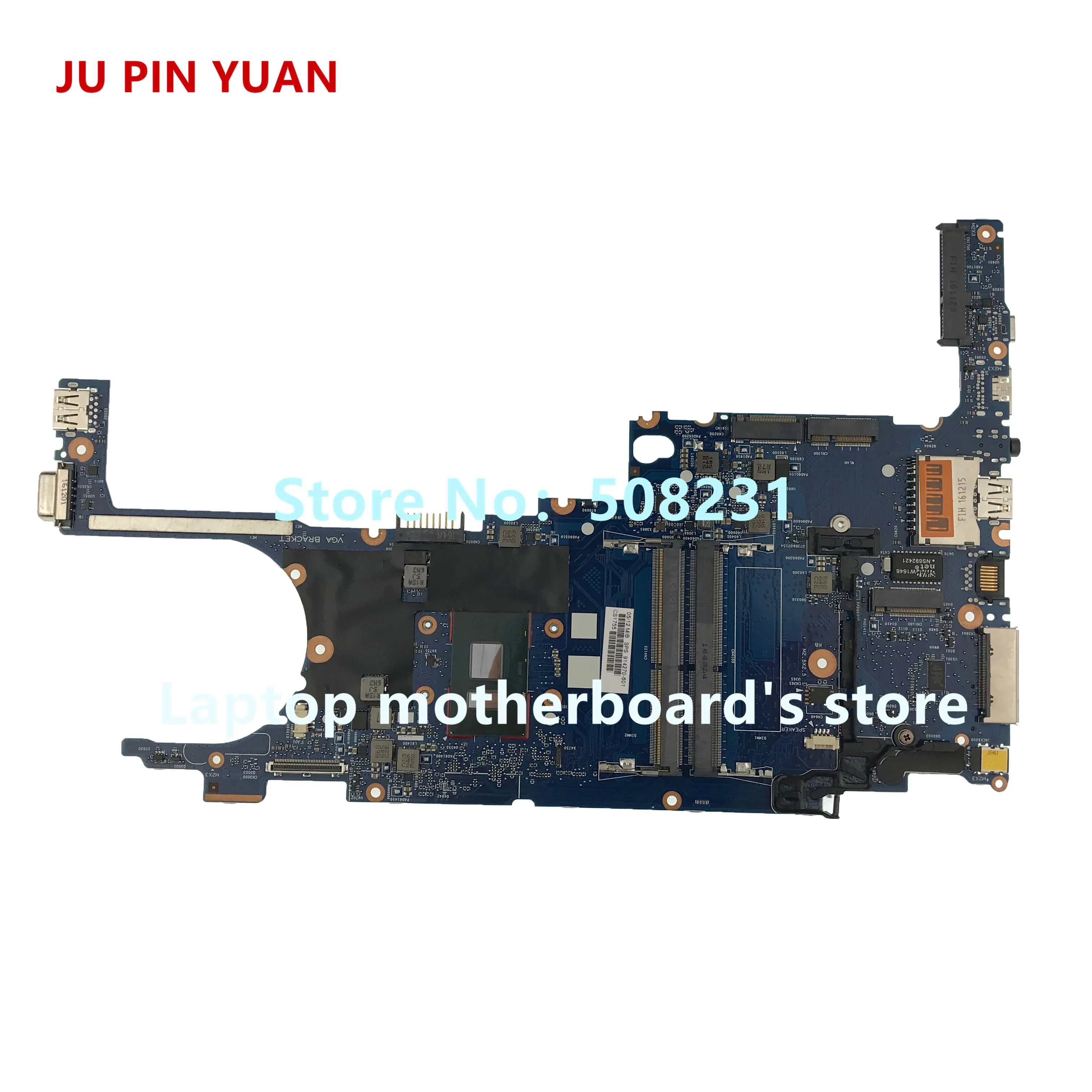 Материнская плата для ноутбука HP EliteBook 914270 G4, 601-914270, 820-001, полностью протестированная
Материнская плата для ноутбука HP EliteBook 914270 G4, 601-914270, 820-001, полностью протестированная