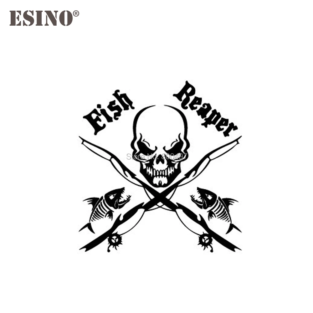 10 x Car Styling New Funny Fish Reaper Skull Go Fishing Personalized Creative Reflective Stickers Car Whole Body Decal Vinyl
10 x Car Styling New Funny Fish Reaper Skull Go Fishing Personalized Creative Reflective Stickers Car Whole Body Decal Vinyl