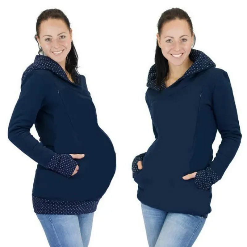 2021 Spring New Breastfeeding Clothes Maternity Clothes Pregnant Women Thickened Even Hat Long-sleeved Tshirt Women Nursing Top
2021 Spring New Breastfeeding Clothes Maternity Clothes Pregnant Women Thickened Even Hat Long-sleeved Tshirt Women Nursing Top