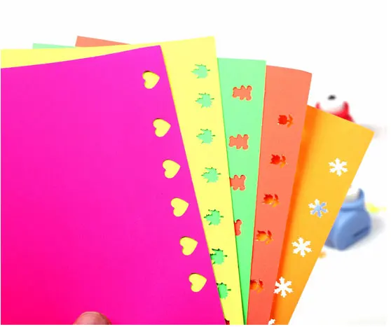 5Colors/set Scrapbooking DIY Craft Punch Press Adhesive Stickers Fluorescent Color Manual Work Paper Japanese Stationery Sticker
5Colors/set Scrapbooking DIY Craft Punch Press Adhesive Stickers Fluorescent Color Manual Work Paper Japanese Stationery Sticker