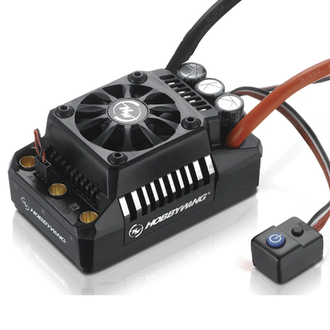 Hobbywing EzRun MAX5 бесщеточный ESC 200A бесщеточный водонепроницаемый ESC 3-8S Высокое напряжение встроенный BEC для RC 1/5 грузовик туристический автомобил...
Hobbywing EzRun MAX5 бесщеточный ESC 200A бесщеточный водонепроницаемый ESC 3-8S Высокое напряжение встроенный BEC для RC 1/5 грузовик туристический автомобил...