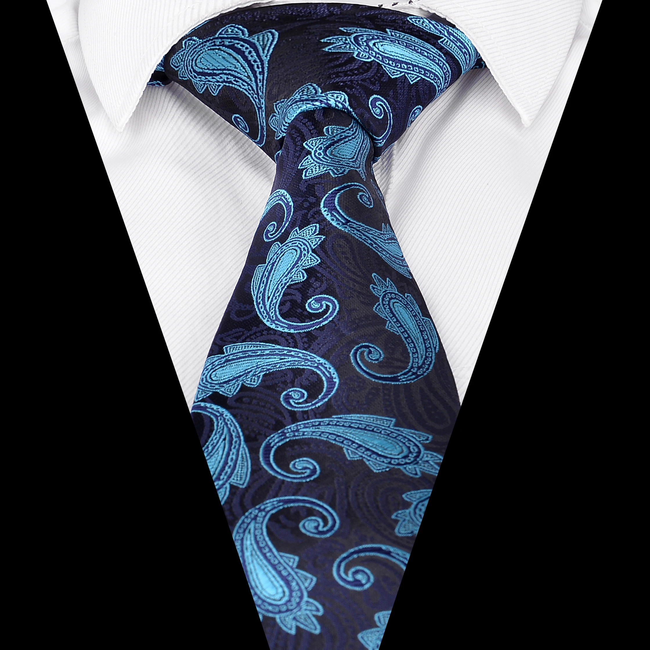 New Paisley Polyester Tie 8cm Blue Triangle Patternt Mens Business Tie Jacquard Woven Formal Necktie Suit Wedding Party
New Paisley Polyester Tie 8cm Blue Triangle Patternt Mens Business Tie Jacquard Woven Formal Necktie Suit Wedding Party