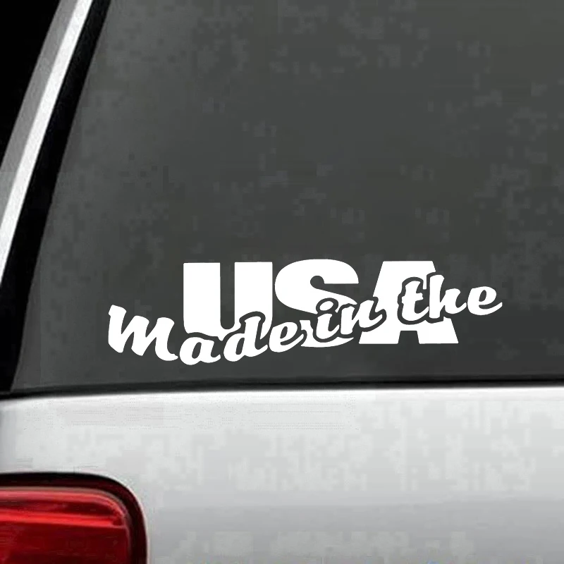 Made In The Usa Car American Truck Window Wall Laptop Vinyl Decal Sticker Car Accessories Motorcycle Helmet Car Styling
Made In The Usa Car American Truck Window Wall Laptop Vinyl Decal Sticker Car Accessories Motorcycle Helmet Car Styling
