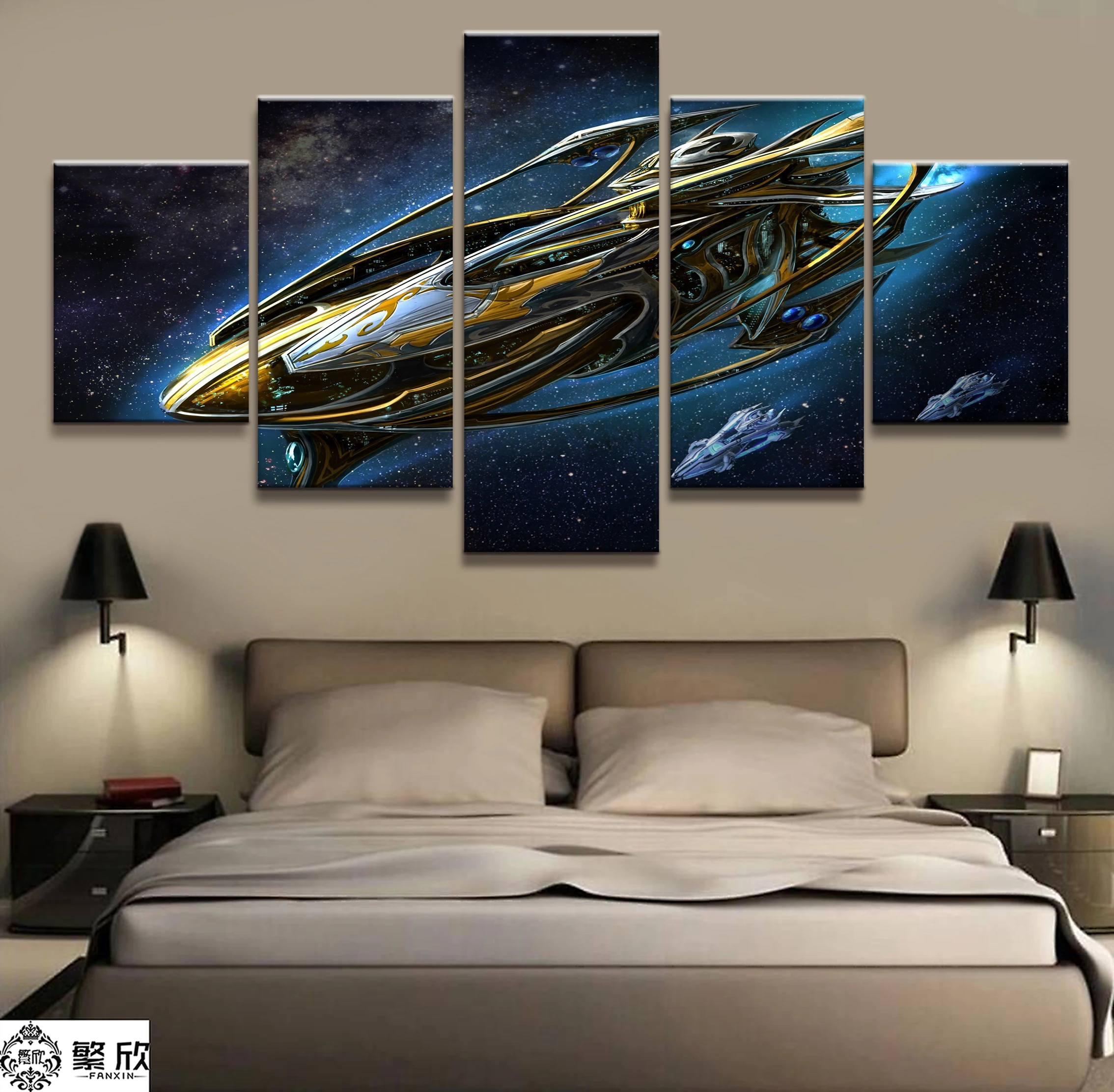 Home Decor Modular Canvas Picture 5 Piece StarCraft Game Painting Poster Wall For Home Art Canvas Painting Wholesale
Home Decor Modular Canvas Picture 5 Piece StarCraft Game Painting Poster Wall For Home Art Canvas Painting Wholesale