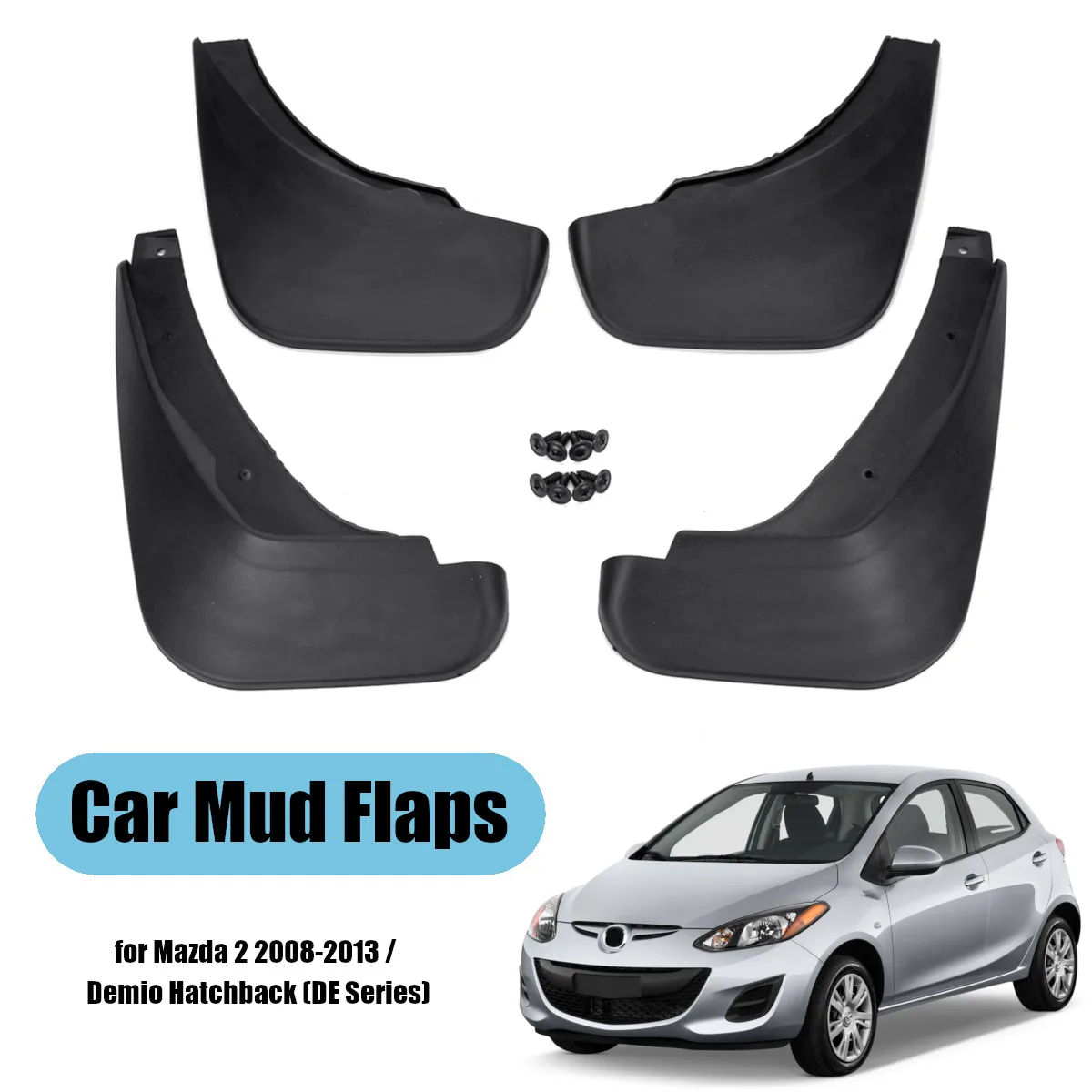 Автомобильные Брызговики для Mazda 2/Demio DE Hatchback 2008 2009 2010 2011 2012 2013 брызговики