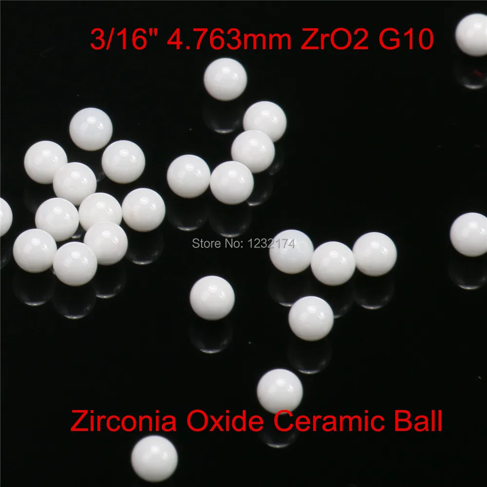3/16 &quot4 763 мм ZrO2 оксид циркония керамический шар G10 1000 шт для шарового клапана