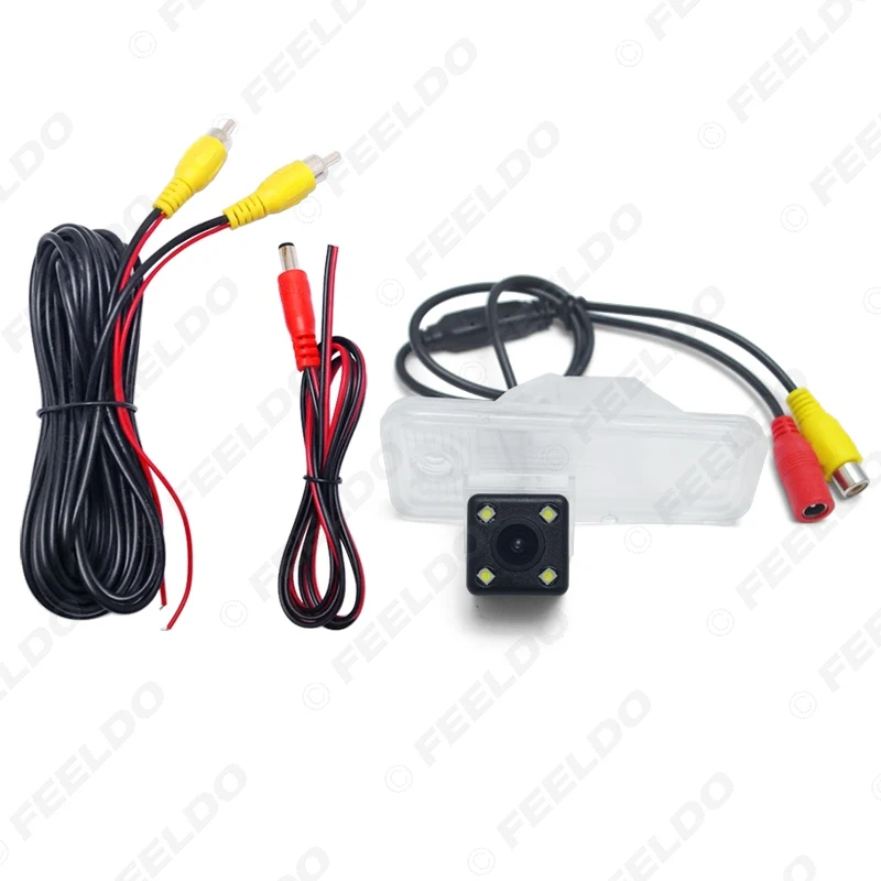 FEELDO Car Backup Rear View CCD Camera With 4-LED For Hyundai New Santafe IX45 Parking Reversing Camera #HQ2755
FEELDO Car Backup Rear View CCD Camera With 4-LED For Hyundai New Santafe IX45 Parking Reversing Camera #HQ2755