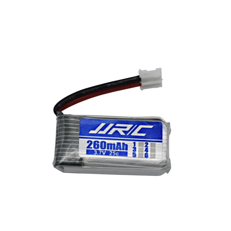 Оригинальный аккумулятор JJRC H36 3 7 в 260 мАч для E010 E011 E012 E013 F36 Lipo 6 1 UBS зарядное
