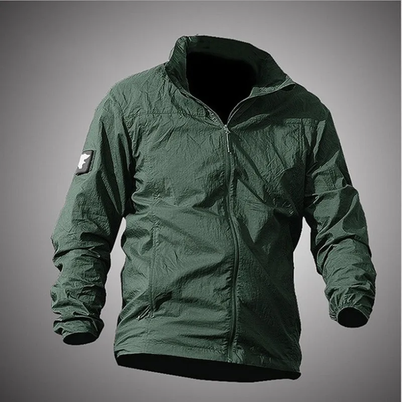Thin Quick Dry Breathable Waterproof Tactical Skin Jacket Outdoor Riding Sports Fishing Climbing Training Sunscreen Hooded Coat
Thin Quick Dry Breathable Waterproof Tactical Skin Jacket Outdoor Riding Sports Fishing Climbing Training Sunscreen Hooded Coat