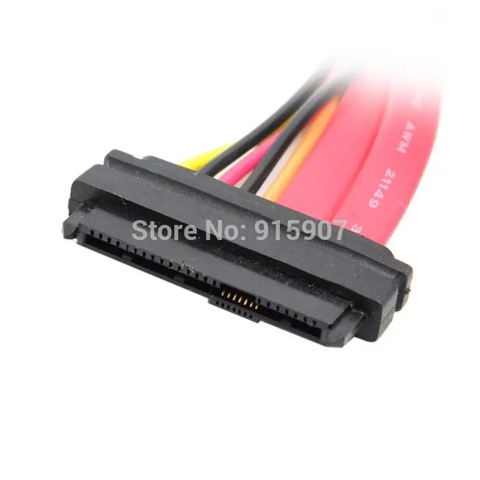 Xiwai SAS Hard Disk Drive SFF-8482 SAS Cable 29 Pin Male to Female Extension Cable 0.5m