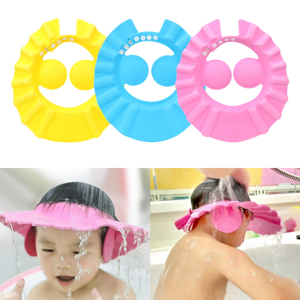 Bath Wash Hair Cap Ear Protection Children Shampoo Cap Shower Caps Baby Shower Shield Hat Safe Soft Hat Adjustable
Bath Wash Hair Cap Ear Protection Children Shampoo Cap Shower Caps Baby Shower Shield Hat Safe Soft Hat Adjustable