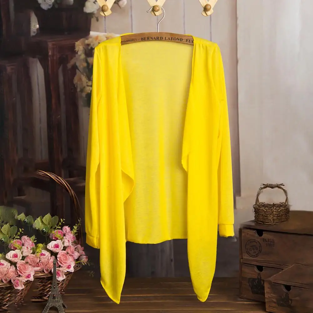 Women's Knitted Cardigan Blouse Korean Style Ladies Summer Sun Candy Color Beach Female Fashion Tops Feminino Blusa 2020 New Hot
Women's Knitted Cardigan Blouse Korean Style Ladies Summer Sun Candy Color Beach Female Fashion Tops Feminino Blusa 2020 New Hot