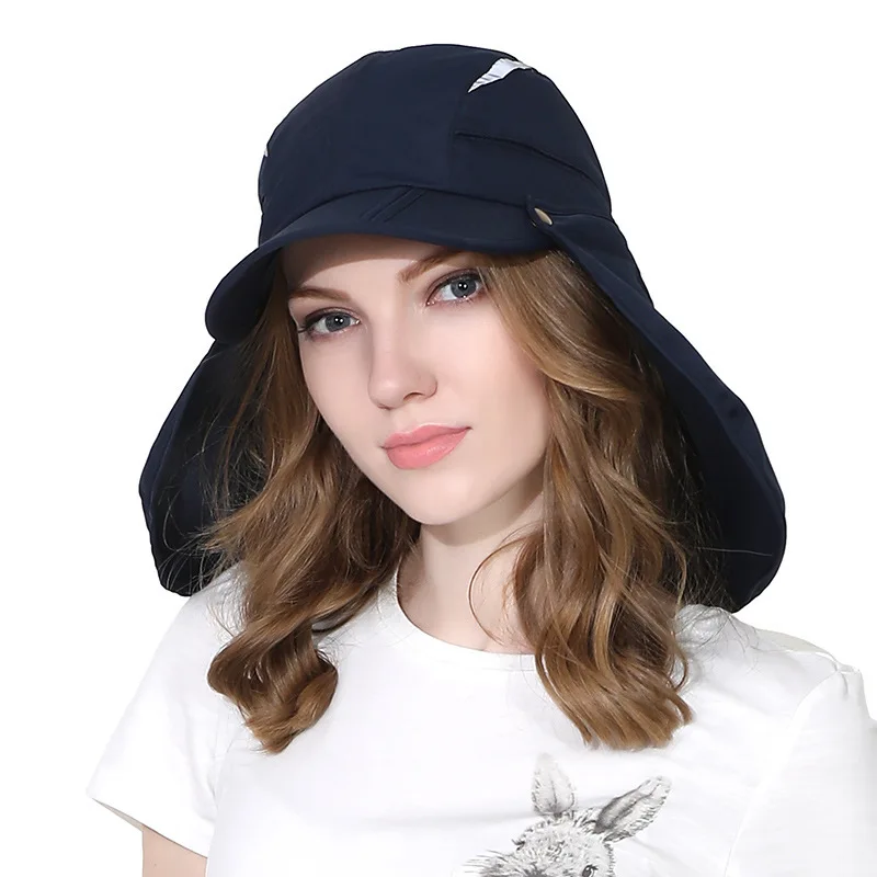 Outfly родителей двойного назначения защита шеи Солнцезащитная шляпа съёмная