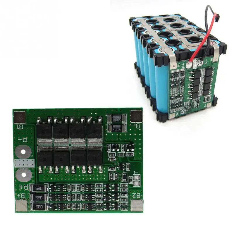 BMS 3S/4S 40A 12V Li-ion Lithium 18650 Battery protection Board Packs PCB Board Balance Integrated Circuits Electronic Module
BMS 3S/4S 40A 12V Li-ion Lithium 18650 Battery protection Board Packs PCB Board Balance Integrated Circuits Electronic Module