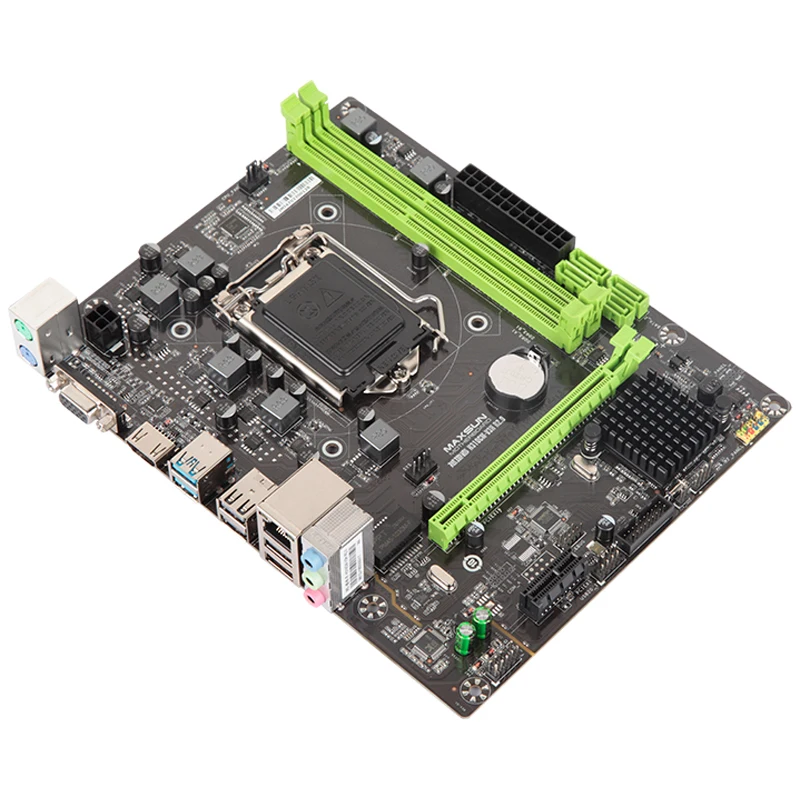 MAXSUN MS Earthshaker h310cm v3h R2.0 Intel материнская плата mATX + SATA3.0 USB3.0 двухканальная
