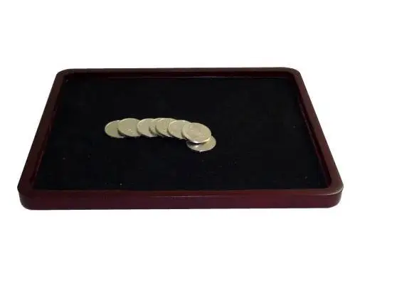 Deluxe Wooden Multiplying Coin Tray - Stage Magic Tricks,Close Up Magic Tricks,Apprentice Illusion Magician,Professional
Deluxe Wooden Multiplying Coin Tray - Stage Magic Tricks,Close Up Magic Tricks,Apprentice Illusion Magician,Professional