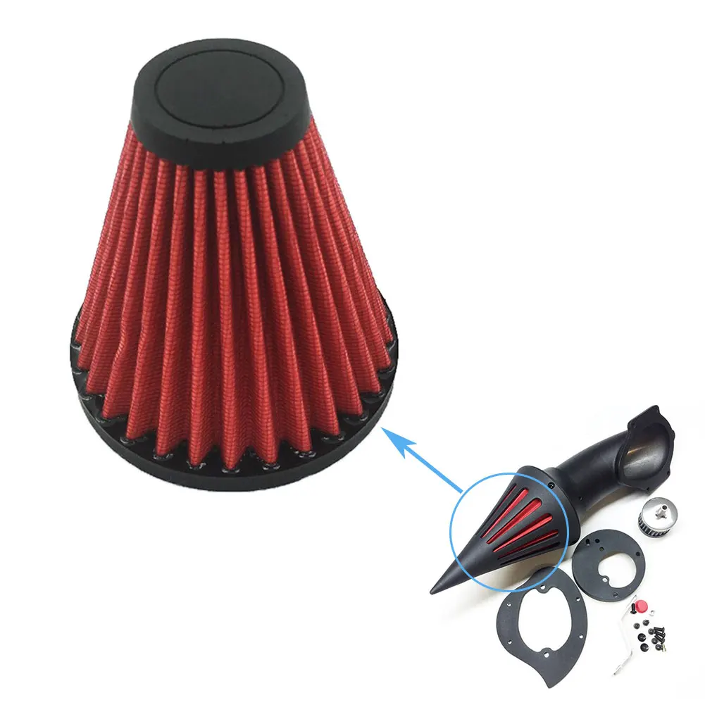 Red Filter Universal Spike Air filter element Cone For Yamaha Road Star XV 1600 1700 A Midnight Warrior Motorcycle accessories
Red Filter Universal Spike Air filter element Cone For Yamaha Road Star XV 1600 1700 A Midnight Warrior Motorcycle accessories