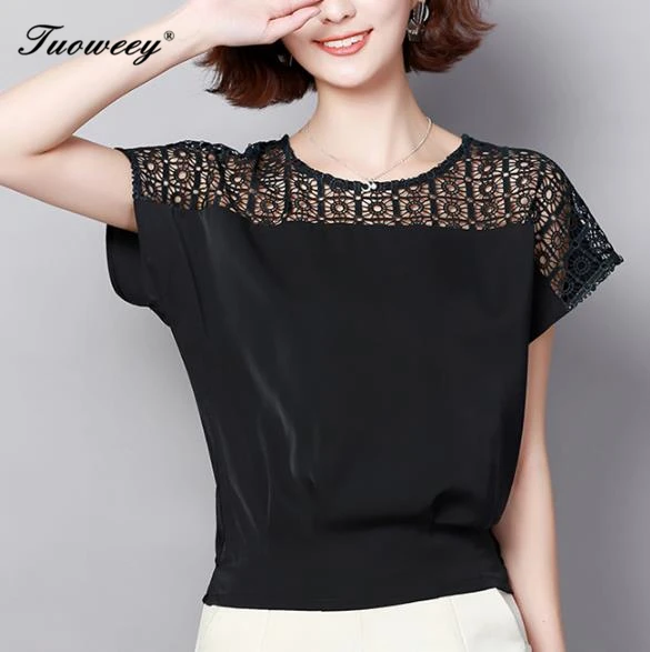 4XL Women Lace Tops white Batwing Loose Shirt Summer White Blouse Sexy Hollow Out Short Sleeve Plus Size shirts Blusas
4XL Women Lace Tops white Batwing Loose Shirt Summer White Blouse Sexy Hollow Out Short Sleeve Plus Size shirts Blusas