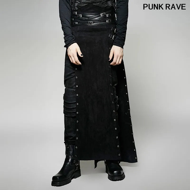 Gothic Summer Autumn Casual Loose Type Men Cotton Skirt Vintage Personality Street Black Pants With Pockets PUNK RAVE Q-298
Gothic Summer Autumn Casual Loose Type Men Cotton Skirt Vintage Personality Street Black Pants With Pockets PUNK RAVE Q-298