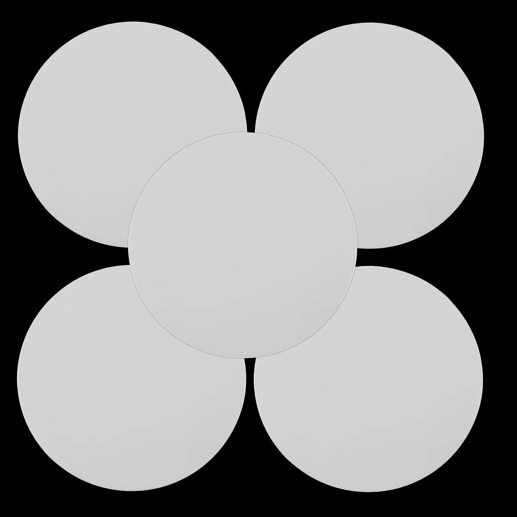 5Pcs Drink Coaster - Flower/Round Design Silicone Coasters - Protect Furniture From Water Marks & Damage, White
5Pcs Drink Coaster - Flower/Round Design Silicone Coasters - Protect Furniture From Water Marks & Damage, White