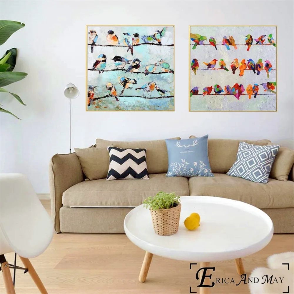 Birds On A Wire Artwork On Sale Poster Wall Painting Living Room Abstract Canvas Art Pictures For Home Decor No Frame
Birds On A Wire Artwork On Sale Poster Wall Painting Living Room Abstract Canvas Art Pictures For Home Decor No Frame