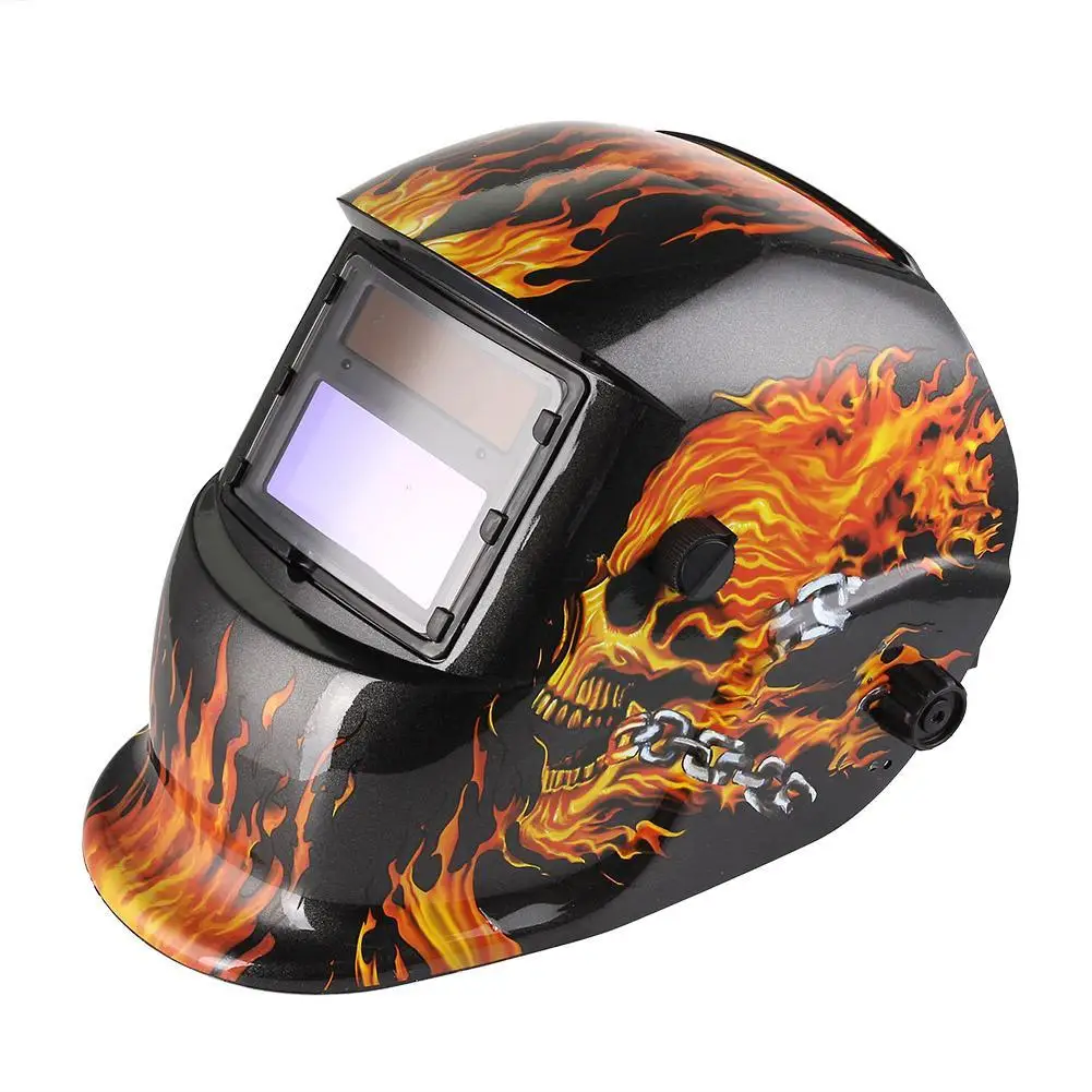 Solar Auto Darkening Welding Helmet TIG MIG Weld Welder Lens Grinding Electric Welding Mask Welder Cap Soldering Supply #2 PJW
Solar Auto Darkening Welding Helmet TIG MIG Weld Welder Lens Grinding Electric Welding Mask Welder Cap Soldering Supply #2 PJW