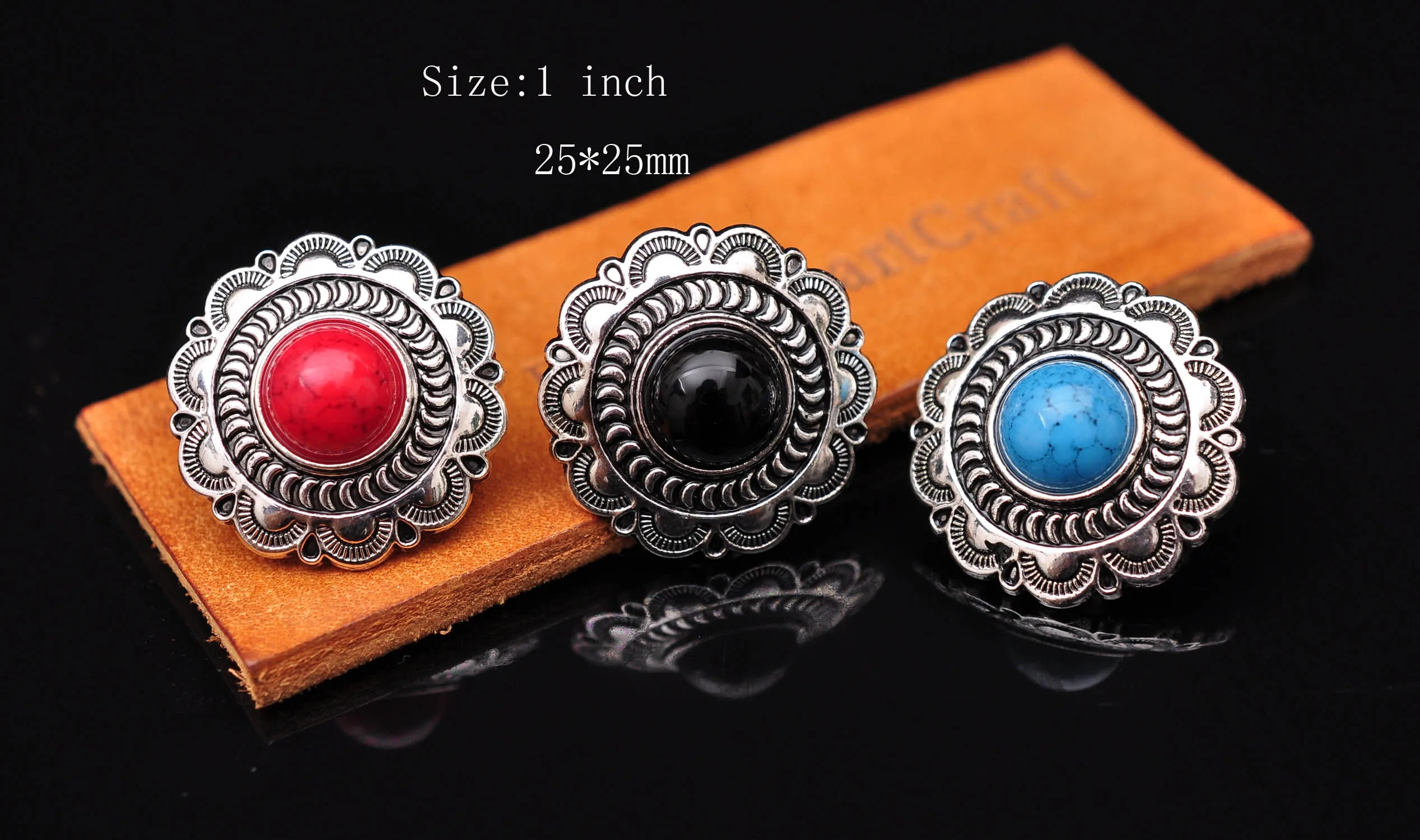 1" Bling Silver Flower Engraved Tribal Turquoise Concho For Belt Bag Shoes Clothes Leathercraft Wallet Decor Screwback Lot 6pcs
1" Bling Silver Flower Engraved Tribal Turquoise Concho For Belt Bag Shoes Clothes Leathercraft Wallet Decor Screwback Lot 6pcs