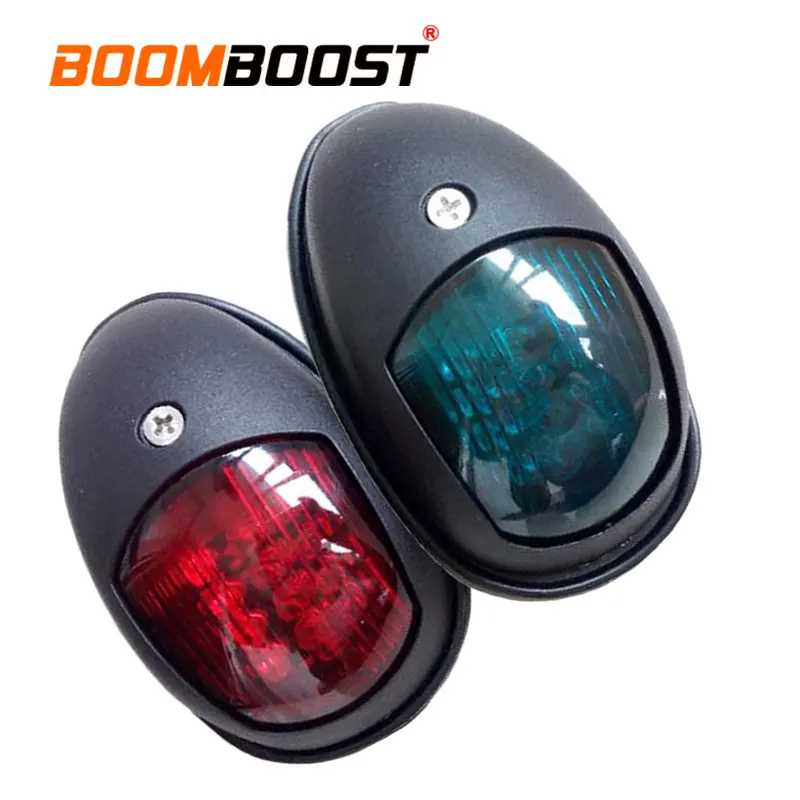1 Pair ABS Plastic Waterproof Red Green LED Light Navigation Light Signal Lamp Universal 12V For Yacht Boat Marine
1 Pair ABS Plastic Waterproof Red Green LED Light Navigation Light Signal Lamp Universal 12V For Yacht Boat Marine
