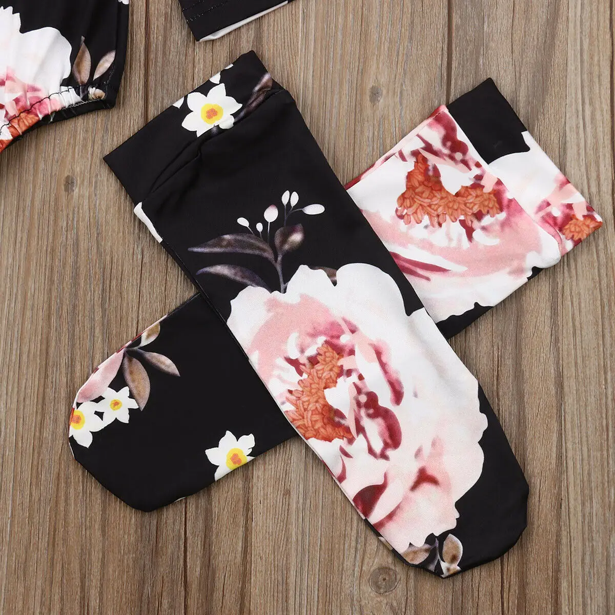 Infant Newborn Baby Girls Black Rompers Long Sleeve Flower Baby Girl Clothing Autumn Spring Baby Girls Costuems
Infant Newborn Baby Girls Black Rompers Long Sleeve Flower Baby Girl Clothing Autumn Spring Baby Girls Costuems