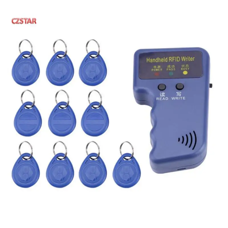 Ручной RFID-Дубликатор EM4100 125 кГц, копировальный аппарат, записывающее, дублирующее, программирующее, считывающее устройство с Перезаписывае...
Ручной RFID-Дубликатор EM4100 125 кГц, копировальный аппарат, записывающее, дублирующее, программирующее, считывающее устройство с Перезаписывае...