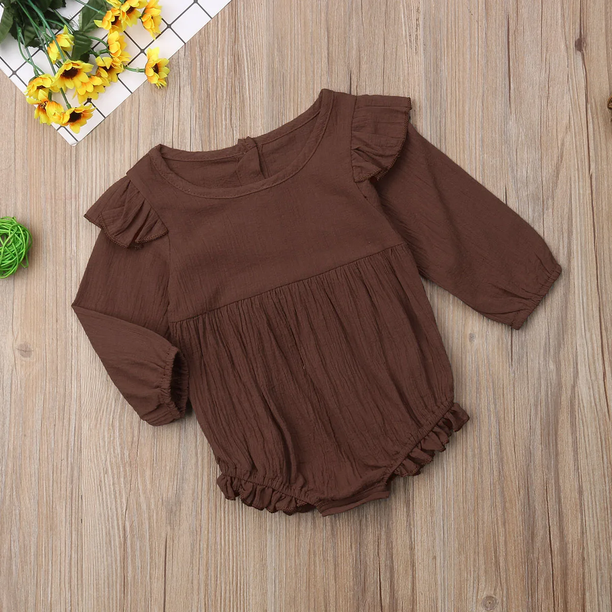 Newborn Baby Girls Clothes Long Sleeve Romper Casual Cotton Spring Autumn Outfit Clothes Baby Girl 0-3T
Newborn Baby Girls Clothes Long Sleeve Romper Casual Cotton Spring Autumn Outfit Clothes Baby Girl 0-3T
