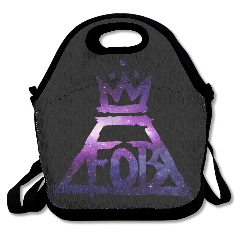 SAMCUSTOM 3D Print Fall Out Boy Logo Lunch Bags Insulated Waterproof Food Girl Packages men and women Kids Babys Boys Handbags | Багаж и