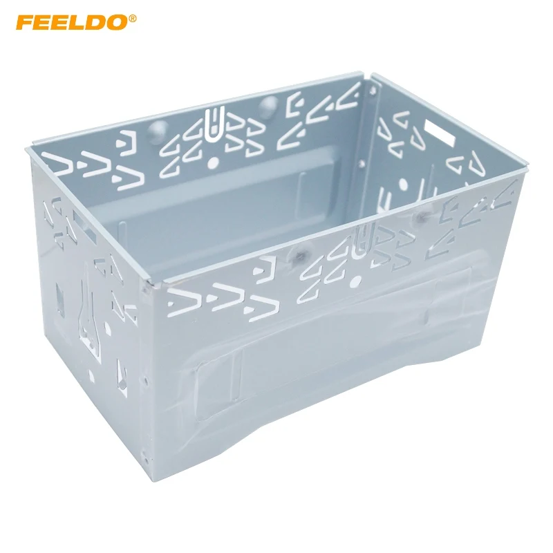 FEELDO 4Pcs Car 2 Din Stereo Audio Refitting Facial Frame Panel Installation Metal Cage For Volkswagen 1997-2009 Series Kit
FEELDO 4Pcs Car 2 Din Stereo Audio Refitting Facial Frame Panel Installation Metal Cage For Volkswagen 1997-2009 Series Kit