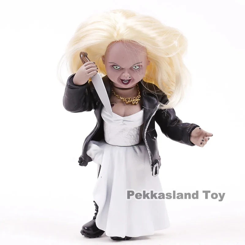 NECA Bride of Chucky Wedding Dress Ver. Chucky PVC Figure Toy Brinquedos 15cm 
NECA Bride of Chucky Wedding Dress Ver. Chucky PVC Figure Toy Brinquedos 15cm