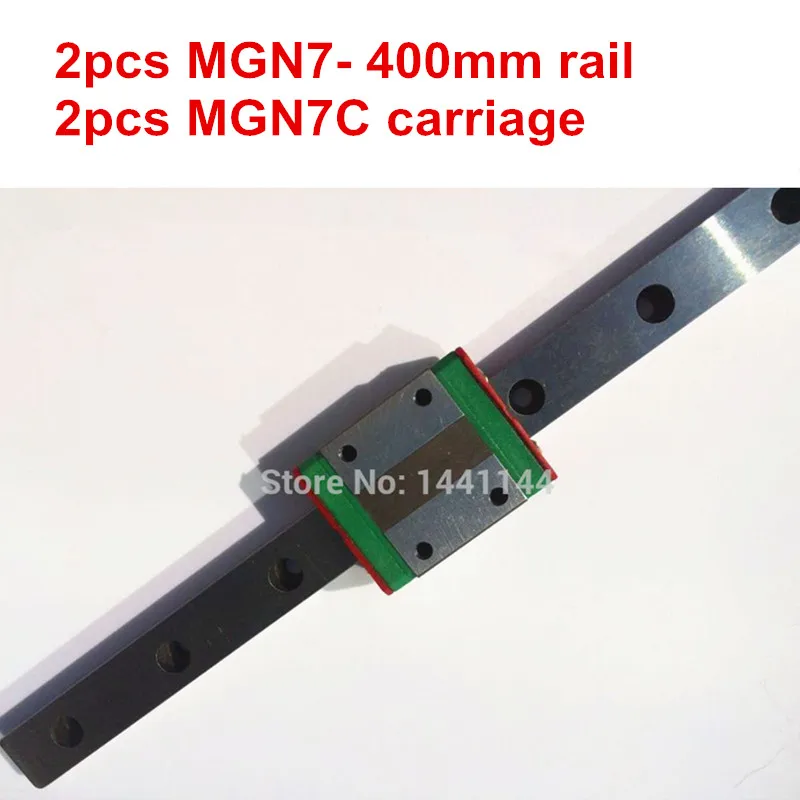 Миниатюрная линейная направляющая MGN7: 2 шт., рельса MGN7 - 400 мм + 2 шт. каретки MGN7C для X Y Z axies, детали для 3D-принтера
Миниатюрная линейная направляющая MGN7: 2 шт., рельса MGN7 - 400 мм + 2 шт. каретки MGN7C для X Y Z axies, детали для 3D-принтера