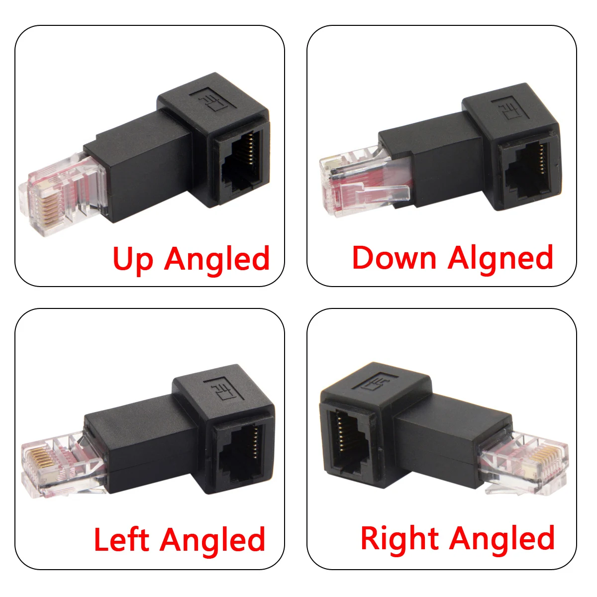 Jimier Chenyang-Cable Up Angled 90 Degree 8P8C FTP STP UTP Cat 5e Male to Female Lan Ethernet Network Extension Adapter
Jimier Chenyang-Cable Up Angled 90 Degree 8P8C FTP STP UTP Cat 5e Male to Female Lan Ethernet Network Extension Adapter