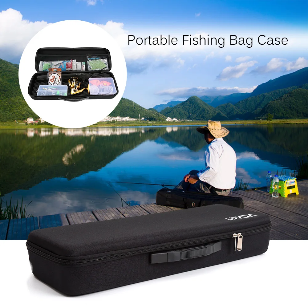 Lixada Portable Fishing Bag Shockproof Fishing Rod and Reel Carry Bag Fishing Pole Storage Bag For Case Fishing Rod Reel Bag
Lixada Portable Fishing Bag Shockproof Fishing Rod and Reel Carry Bag Fishing Pole Storage Bag For Case Fishing Rod Reel Bag