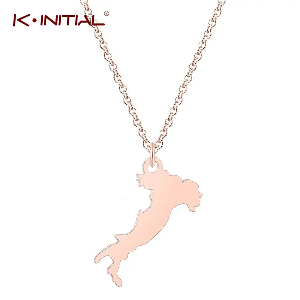Kinitial Fashion Design Charms Italian Map Pendant & Necklaces for Women/Girl kolye Stainless Steel Choker Jewelry
Kinitial Fashion Design Charms Italian Map Pendant & Necklaces for Women/Girl kolye Stainless Steel Choker Jewelry
